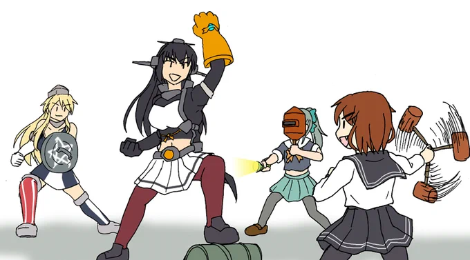 #みんなでデフォルメ絵をあげて幸せな気分になろうアベンジャーズごっこ 
