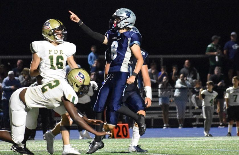 ABregidin's tweet photo. Beginning the season with 48-13 win against FDR. It was a dominated game for John Jay and I cant wait to see the potential we have this season. Thank you @specialteamsNY for preparing me for this season https://t.co/t0vf32ox7u