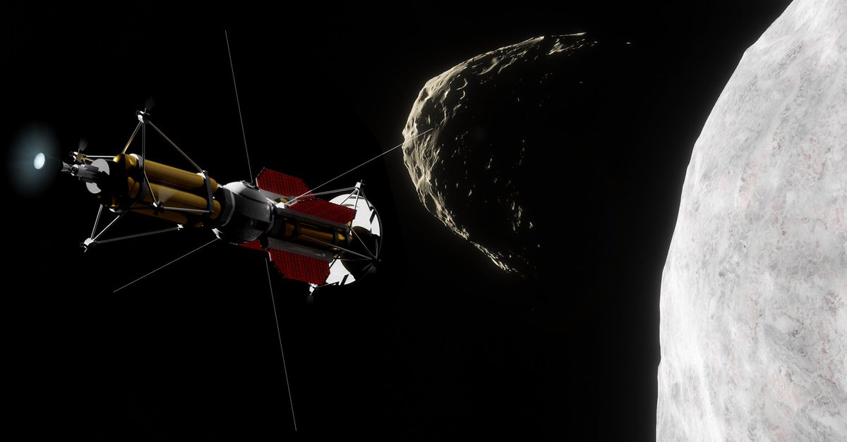 OneSidedBattle's tweet photo. #SST23 Day 2: Racing/Touring

13 May 2108: 0900 hours the binary racer Pinnacle Arrow begins its figure eight course around the asteroid 2017 YE5. Passing just 300 meters above the asteroids surface binary races are some of the fastest and most dangerous in the system. https://t.co/gt1UO70ksF