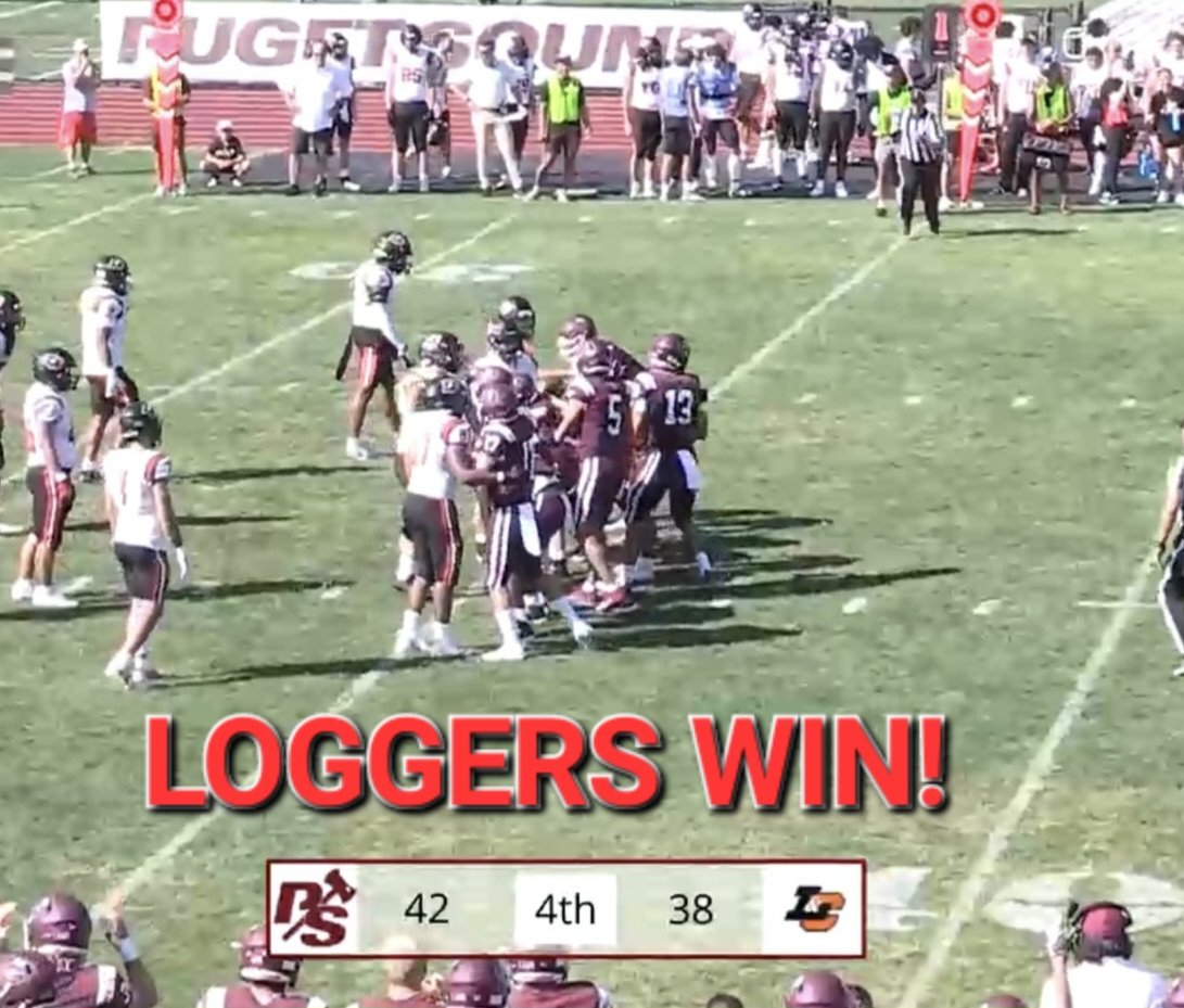 🚨LOGGERS had a great game today & battled back to WIN the game! 🚨 🏈 1 - 0 to start the season!! LET'S GO!!🪓