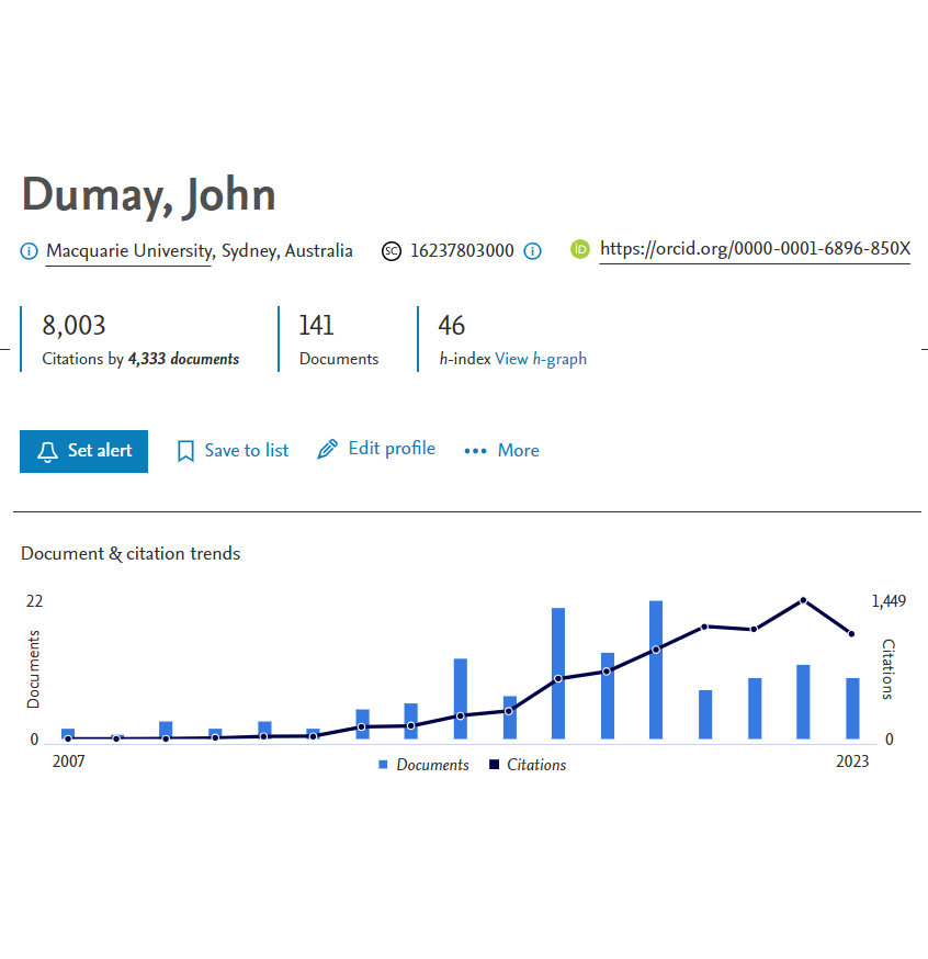 John Dumay tweet media