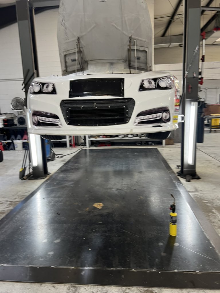 We got p15 at Milwaukee Mile. I want to thank my sponsors Fast Track Racing and Ted Bailey and my spotter Dan Sheffer. Next race is the Duquion mile we got a new nose with the dirt opening. Our race starts <a href="/8pm/">8pm</a> on fs2.

Photo credit Devan Mello