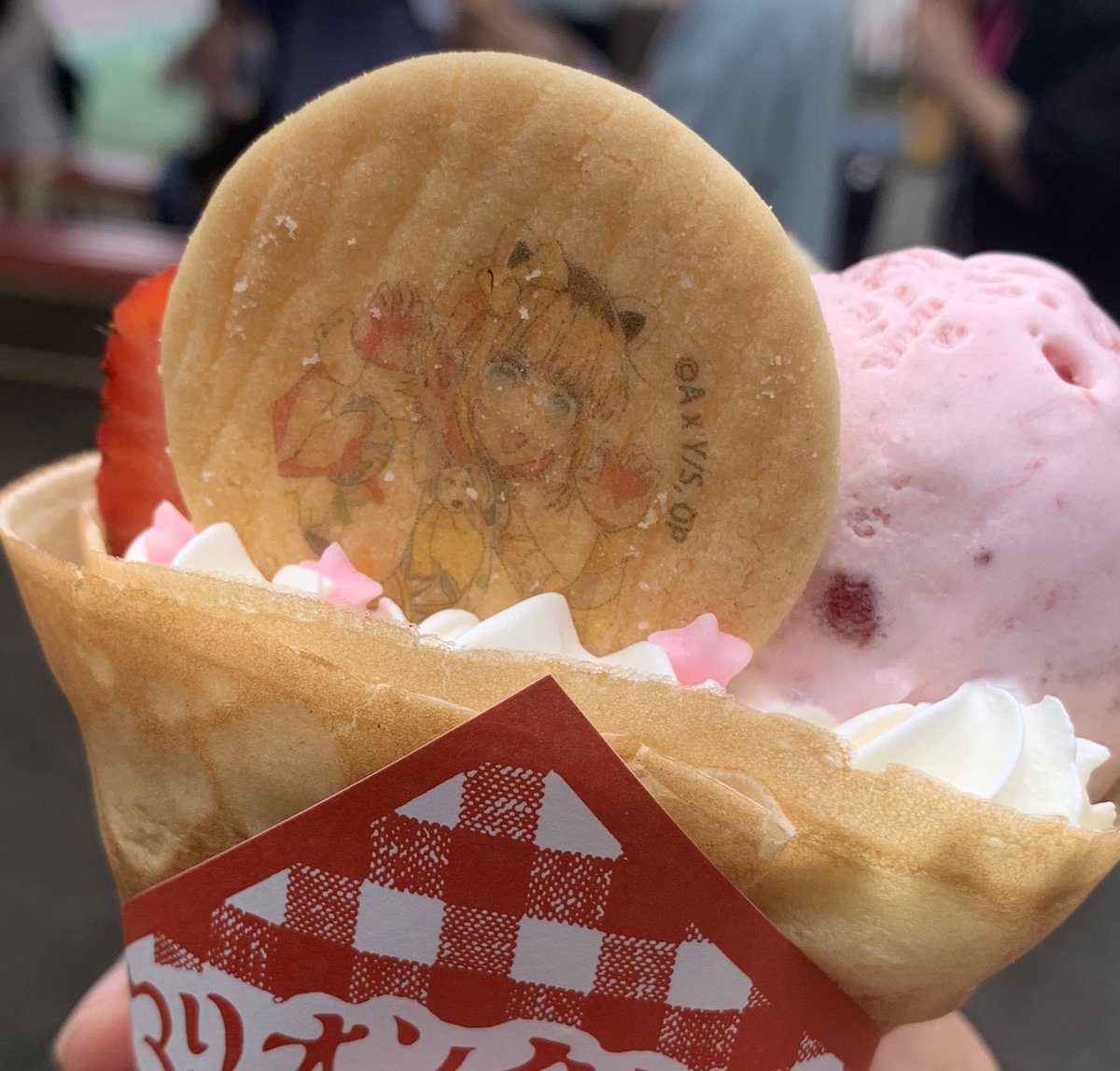 Libra_SS's tweet photo. コラボクレープ https://t.co/uIaySn42yU