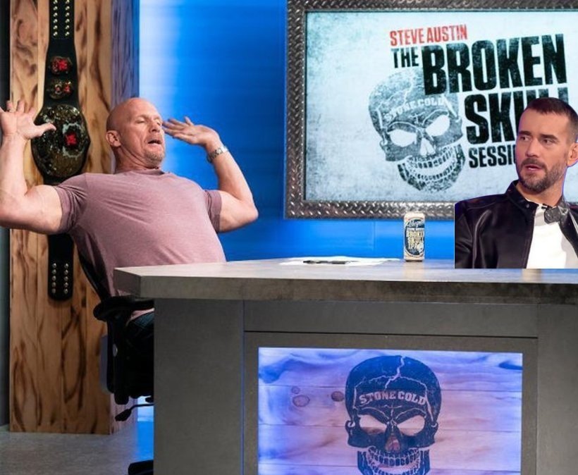 ChandranTheMan's tweet image. Whether WWE re-hires CM Punk back or not, they need to do what they can to get Stone Cold to interview him on The Broken Skulls Session before anyone else does. 

"Damn kid, I turned on that gimmick they call X, and I saw one of them tweets from AEW, and I didn't know if they was…