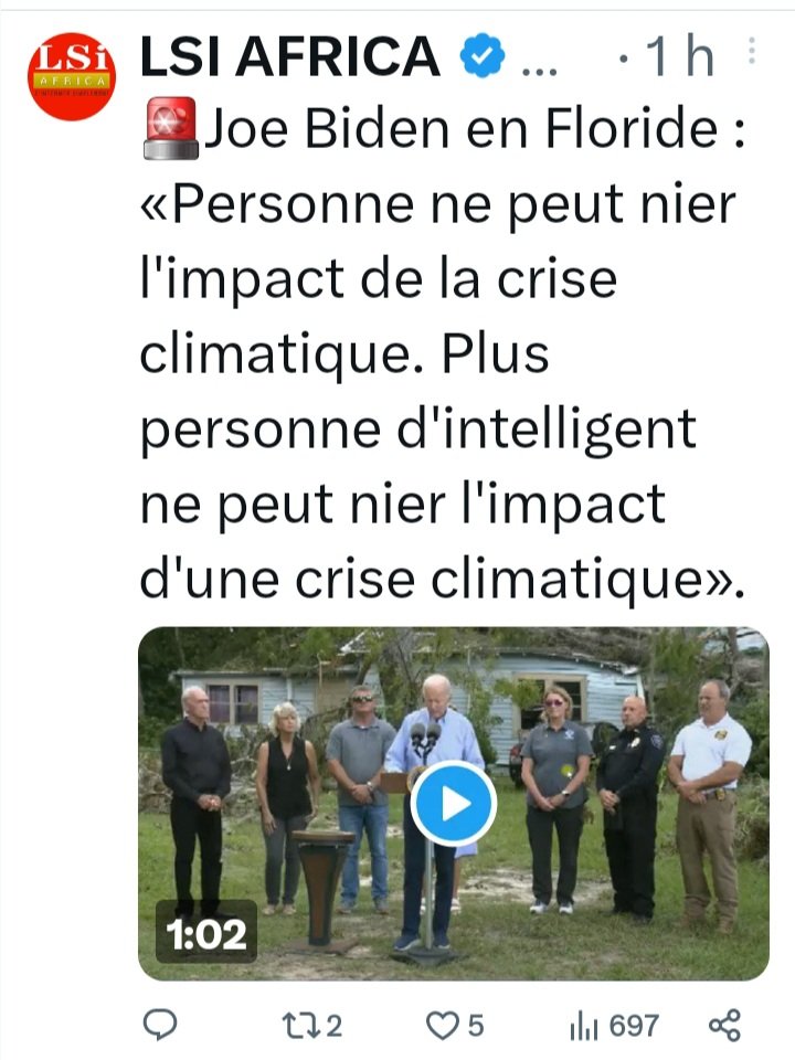 #Climat : Pendant longtemps, l'#Afrique a tiré la sonnette d'alarme sur l'impact du #Changement #Climatique. On dirait 1 fou qui crie au secours. 
C'est quand on est tous touché, comme c'est le cas actuel aux #USA et #Europe , qu'on se réveille.
Véritable cirque.