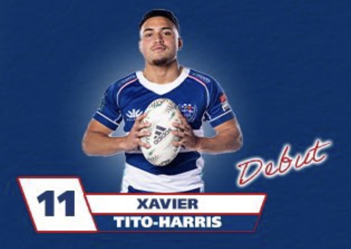 Xavier Tito-Harris becomes just the second player ever to score a hat-trick on debut for <a href="/AucklandRugby/">Auckland Rugby</a> in the NPC era.

1984 Kelvin Farrington
2023 Xavier Tito-Harris 

<a href="/BunningsNPC/">Bunnings NPC</a>