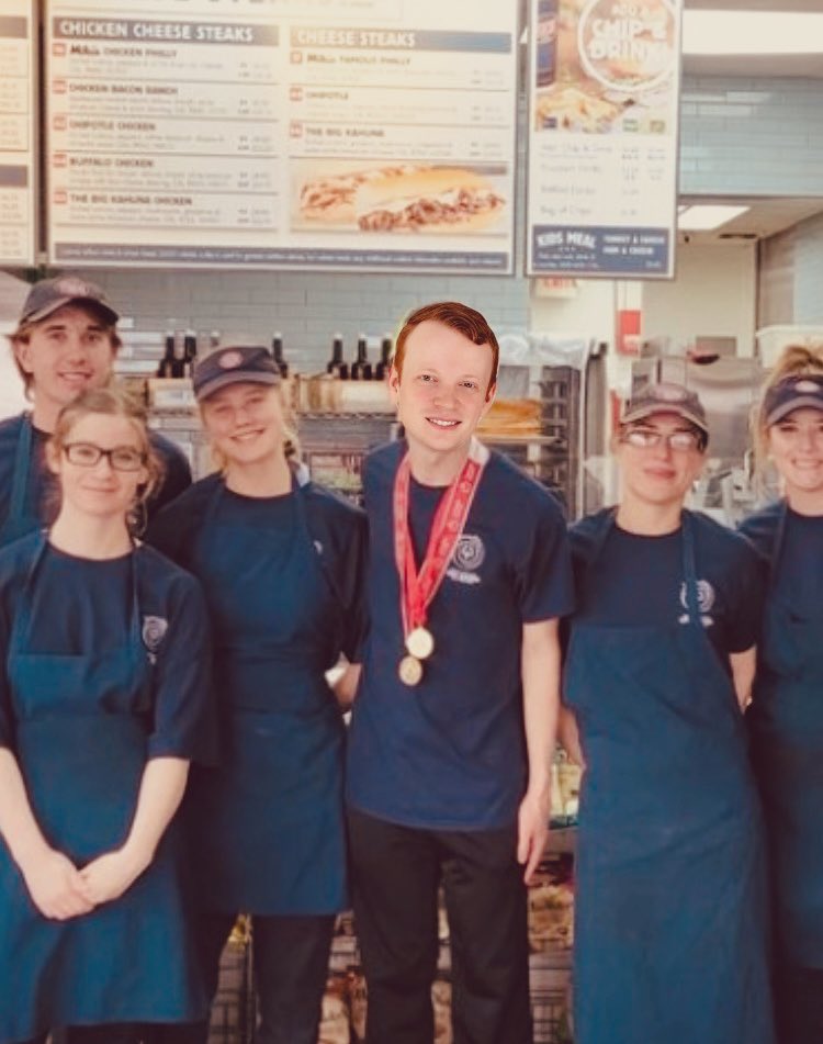 RealScottMealey's tweet photo. Proud to announce that last week I finished @jerseymikes training program and won the ‘Most Like Mike’ award. My first shift is next week!

With the Actors strike still ongoing, this is the new reality but I’m excited. 

Thank you to @EliasHardy7 for making all of this happen! https://t.co/QIUnn1Hs8g