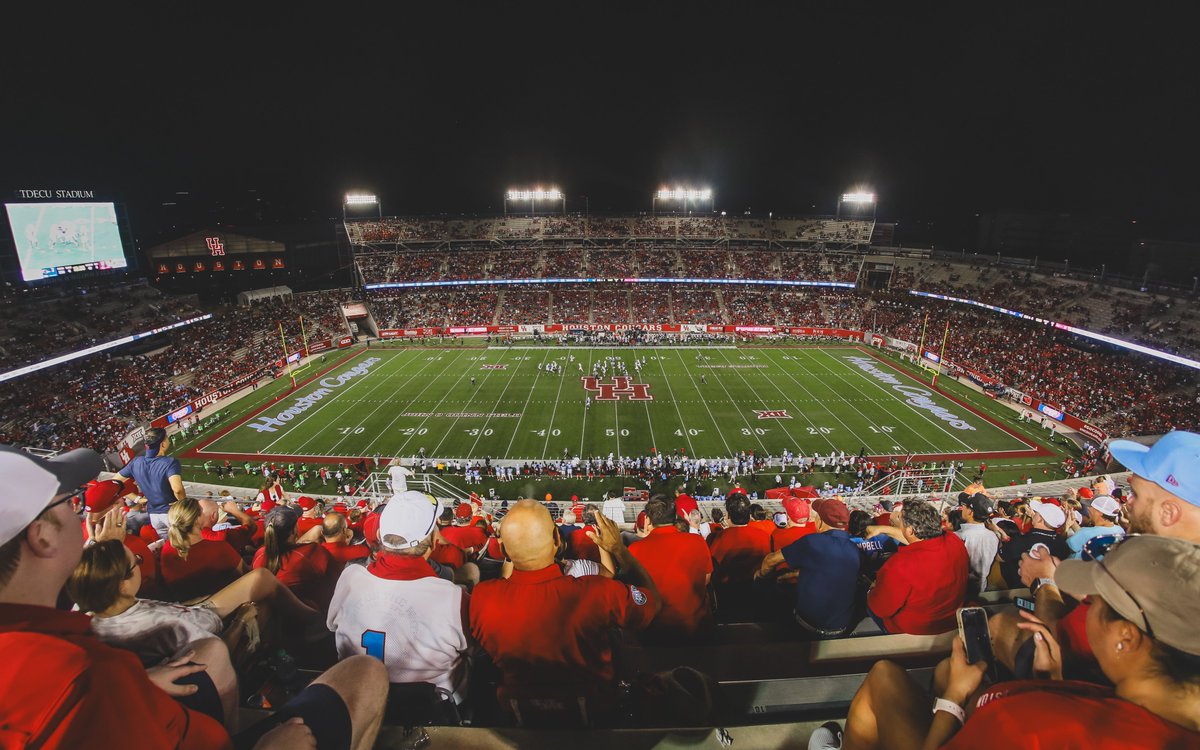 Rocking environment tonight. 🤝 Thanks for being the difference, fans! Up next: Beat Rice. Beat TCU. 🎟 bit.ly/3YU32ZC