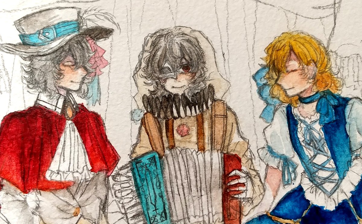 Miller_White14's tweet photo. 良い色味でたかも
#イラスト #透明水彩 #oc #創作 #アナログ #絵柄が好みっていう人いればいいなぁ #自創作 https://t.co/pSx8IjjhIi