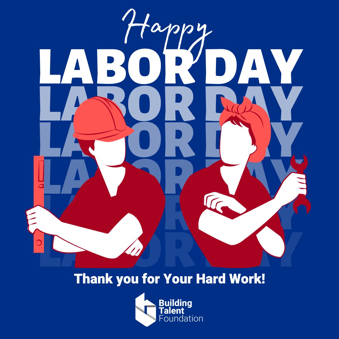 Happy Labor Day Weekend! <a href="/JobsToBuild/">JobsToBuild</a> celebrates the hardworking individuals whose skills, dedication, &amp; passion are building brighter futures for all. Like, Repost, and Comment to honor those making a positive difference in our world. 
hubs.la/Q020-xqY0