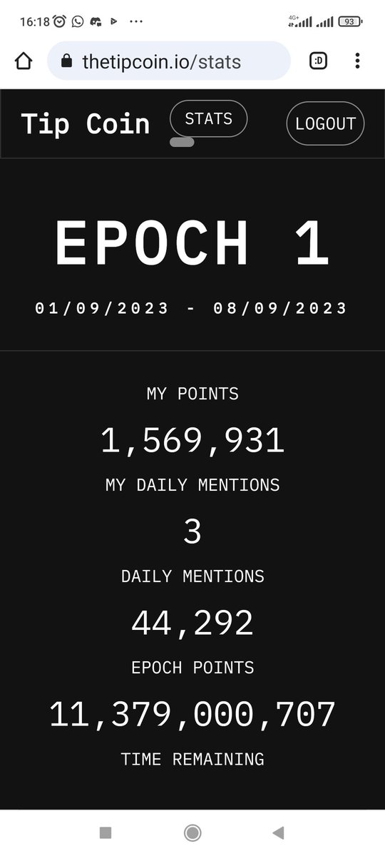 The_sugargirl's tweet photo. Gm gm everyone

Woke up to see I'd moved from 1.5M to 2.4M.

All I had to do was:

➡️Make original tweets containing $tip and @tipcoineth
➡️Reply tweets with $tip and @tipcoineth

To boost your points, all you have to do is reply this tweet with $tip and @tipcoineth.

Don't forget to like and RT.

Let's go!
