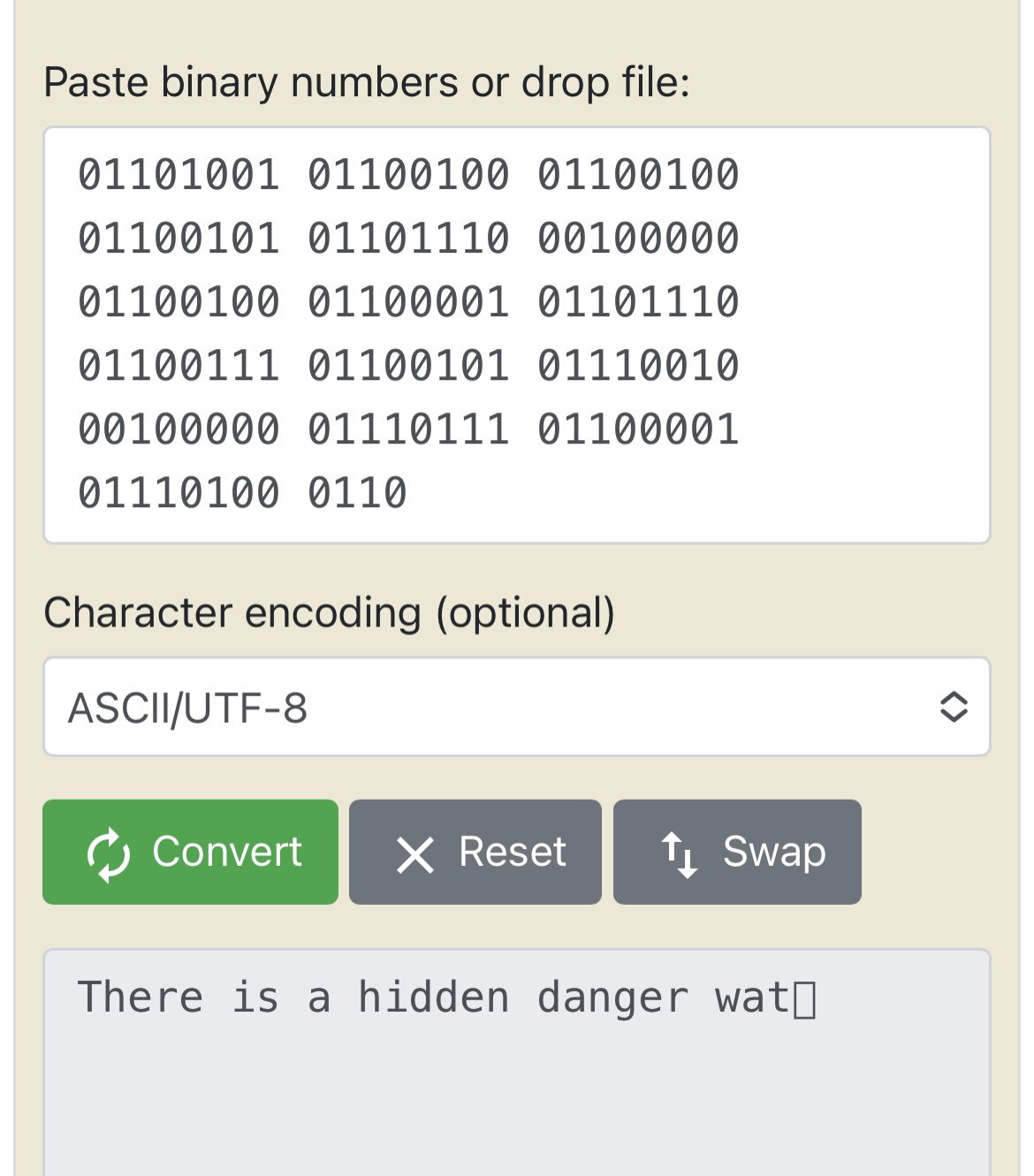 Binary Code Translator