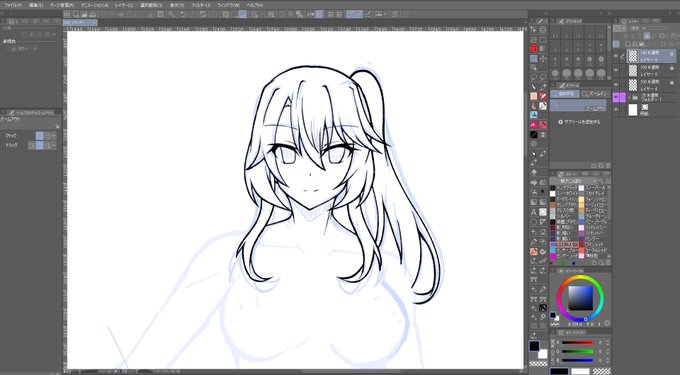 顔バランスよし 