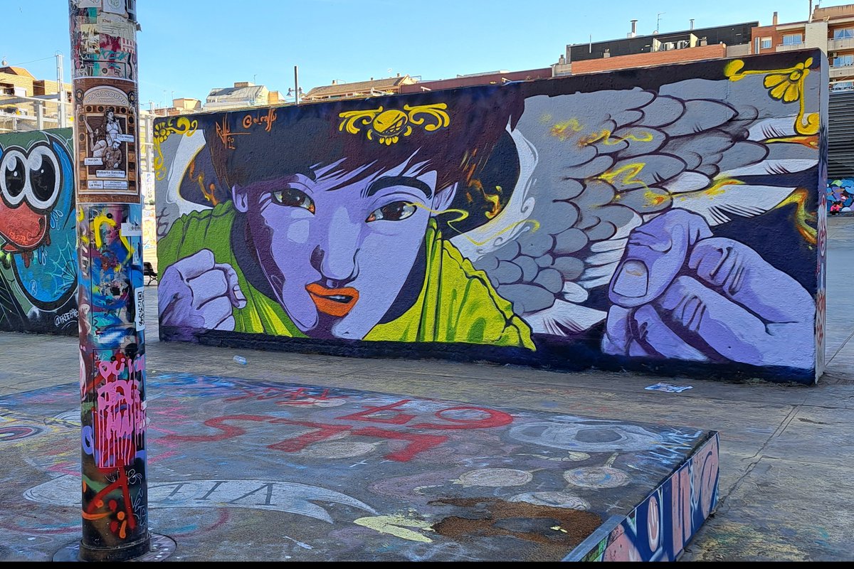 #Barcelona #TresXemeneies #ElRaffu #StreetArt #urbanart