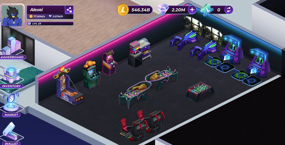 aleixcrypto's tweet photo. What I thought it was crazy has now been completed. Gaming room done!

How is yours going? #ManeCity #LoadedLions #Cronos #GameFi #NFTs #FFTB https://t.co/Drof9h0Pxf