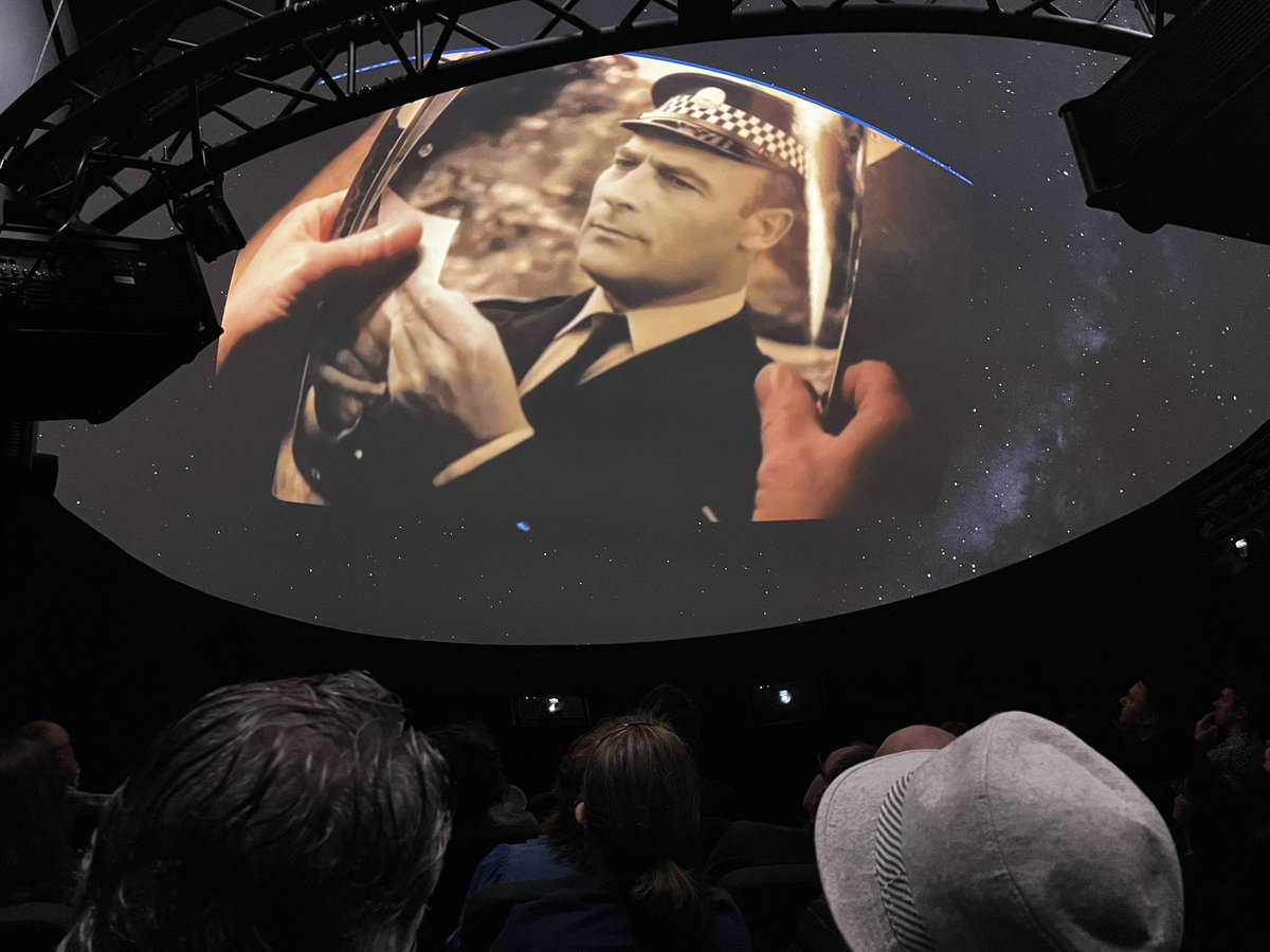 Packed house today at the Planetarium in Kirkcudbright for the preview of Wickermania! (title subject to change!) Very excited to share this early draft of our first two acts!