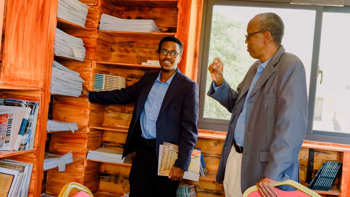 It was a pleasure having Scholar Mustafa Fairuz, the chief editor of the Journal of Somali Studies with us today at the Somaliland Centre for African Studies.