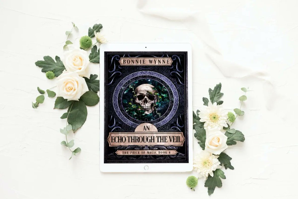 talempress's tweet photo. As the season changes and we inch ever so slowly closer to spooky season, here's a shoutout to the spookiest of @itsbonniewynne's PRICE OF MAGIC books, AN ECHO THROUGH THE VEIL 💀 https://t.co/56dkTPaSMb