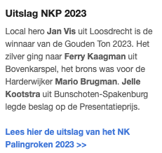 timjansen85's tweet photo. Dingen waar ik lekker op ga. Jan Vis die het Nederlands Kampioenschap Palingroken binnenhengelt. https://t.co/S5smfNwW4u
