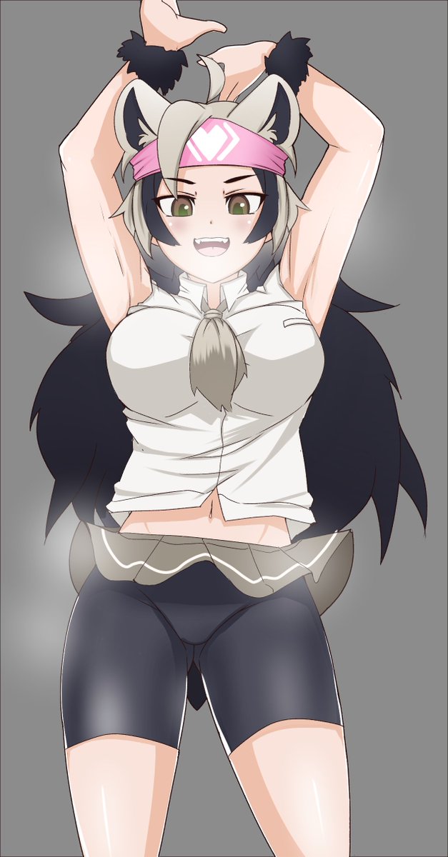 「エゾヒグマスパッツは私癒し薬だ私のためだけのものだ 」|ナノクマ (5/6 Commission open)のイラスト