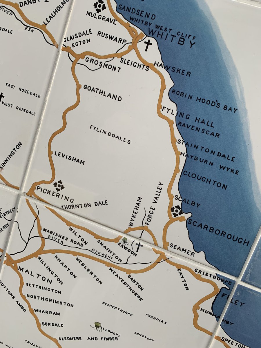 davidpendleton0's tweet image. Forgotten journeys of the Yorkshire coast. #NER #tiledmap #northeasternrailway