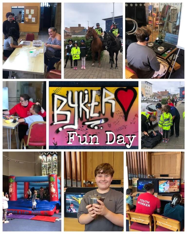 We had a lovely day on Friday for our end of Summer fun day! It was great to see so many lovely neighbours. Our 11+ group planned, set up for and hosted a lot of this fun day as part of their Love NE6 summer activities!