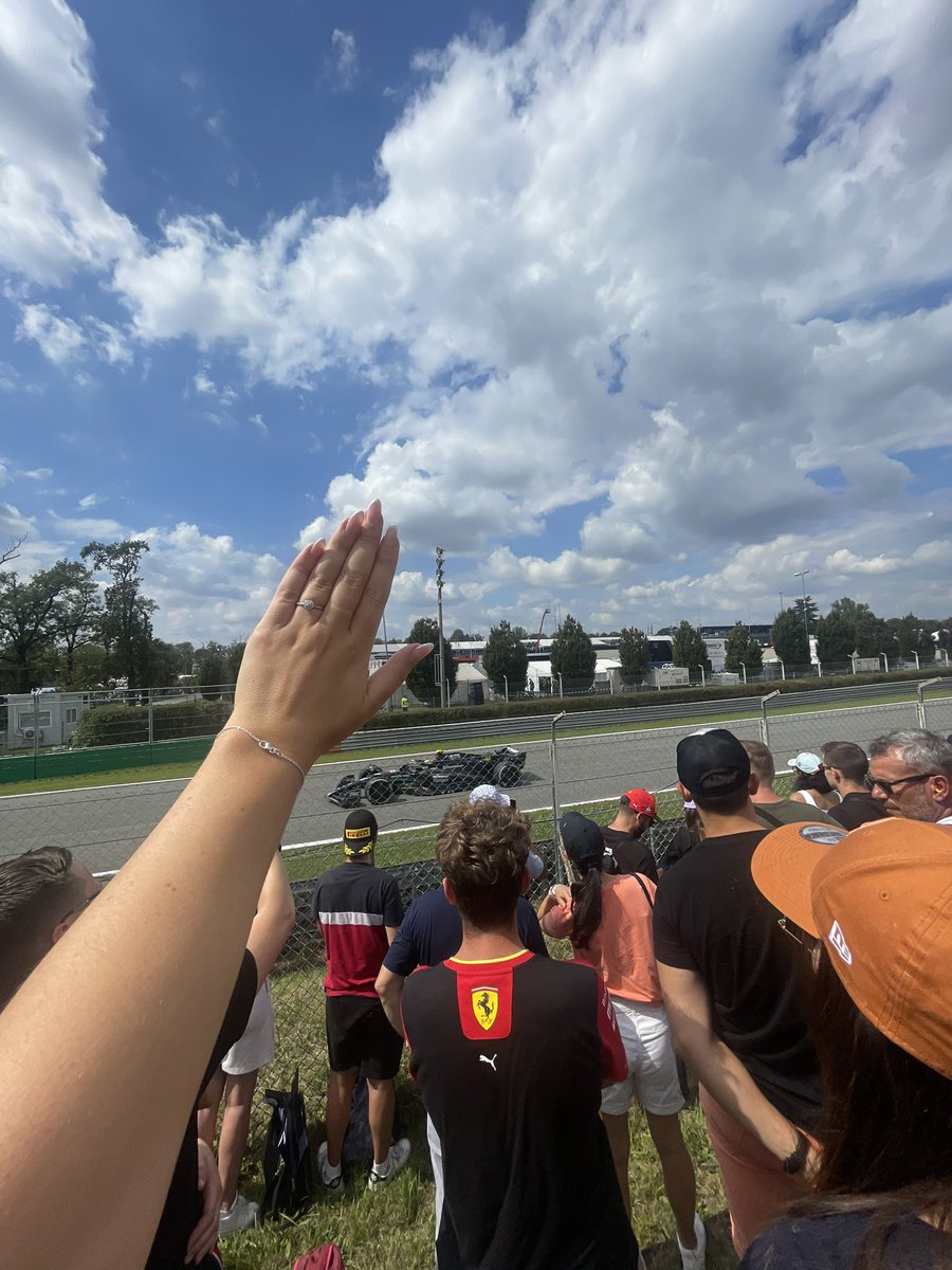 beccyfishwick's tweet photo. A perfect engagement pic, ft. @LewisHamilton 💙 what a surreal day https://t.co/X8PRFvaPaj