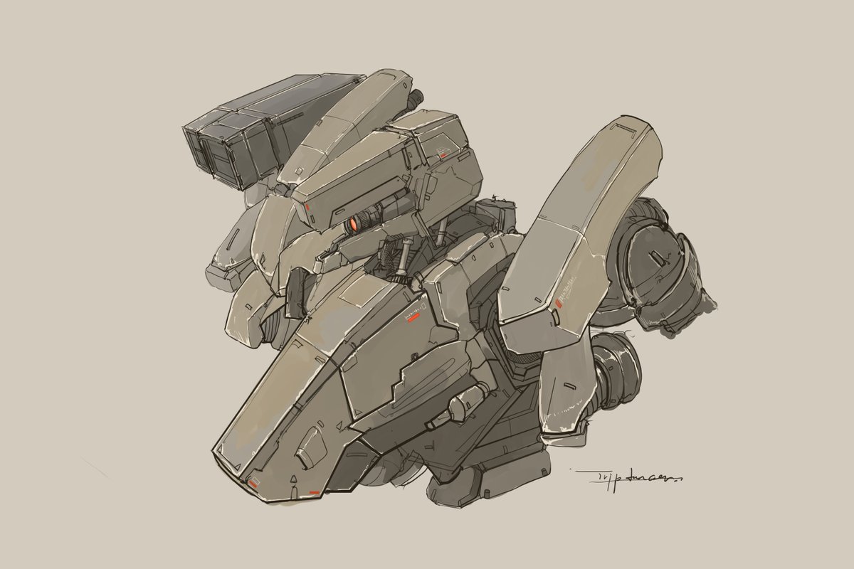 「drawing #ARMOREDCORE 」|TripDancer_Gameillustのイラスト