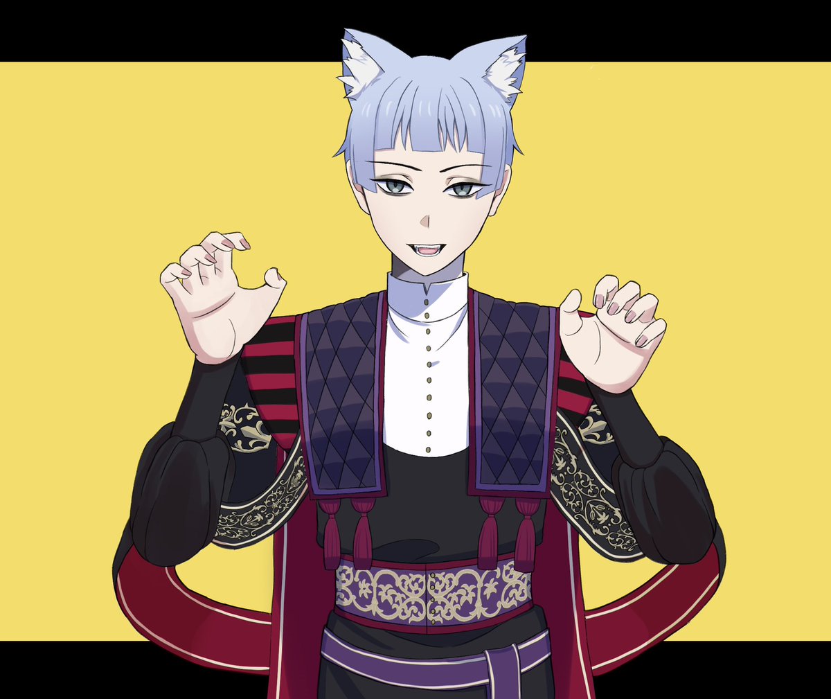 1nYu6y's tweet photo. ロロ君実装おめでとうですね！
ロロ君イベント動画作成間に合わず⋯
あともうちょっと表情追加して
あとはアプリの使い方学んで、動かすだけです！
いつ終わるのやら⋯😇 https://t.co/3cJD4daf7j