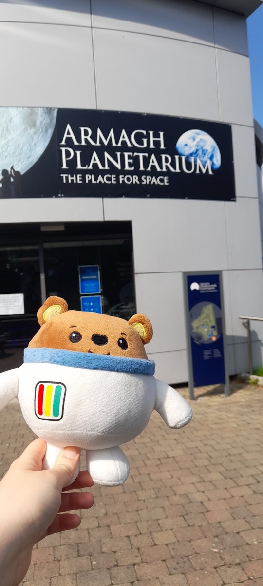 ROGAstronomers's tweet photo. Ted's just had a fantastic couple of days at @BAP_Planetarium with our planetarium team, getting inspiration to do lots more exciting things in our own planetarium! Thanks to @ArmaghPlanet for being such great hosts - such a beautiful venue and welcoming staff! 🚀🌟🪐 #TedOnTour https://t.co/Itz20trKU4