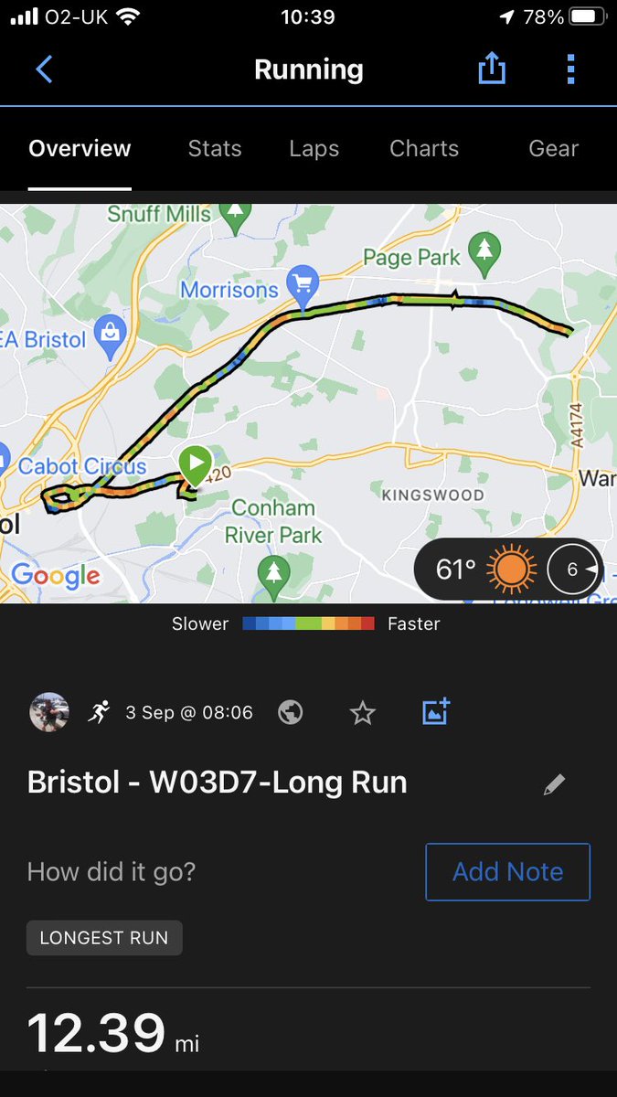 pcstevo's tweet photo. Week 3 of the @maratonvalencia long run session. Felt good but think I went a tad fast initially. Anyway we keep going… all in aid of @MNDoddie5 #teamlemons
https://t.co/B9E03iHk7y https://t.co/dxGdiB7HoE