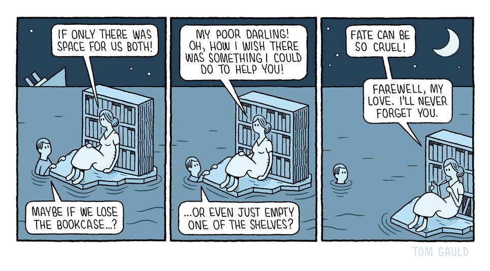 My cartoon for this week’s @GuardianBooks / @GdnSaturday p.s. latest book Is REVENGE OF THE LIBRARIANS tomgauld.com/comic-books-v2