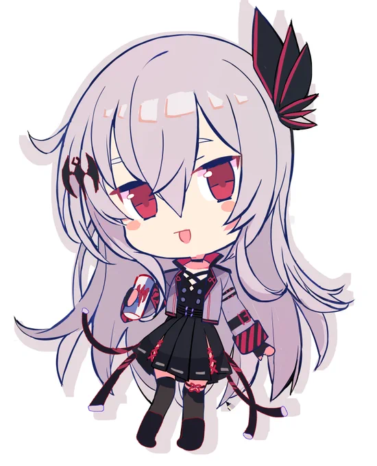 息抜きにちびキャラ描いてみました 