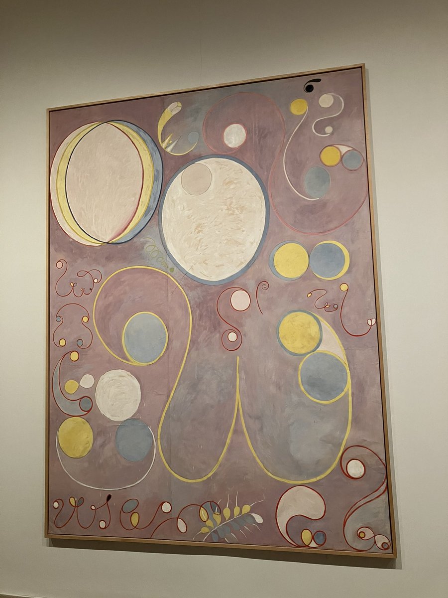 SpectralHeron's tweet photo. All the lushness (is that a word?) #artlover #klint @Tate modern this week 💕 https://t.co/4df6Vo17TE