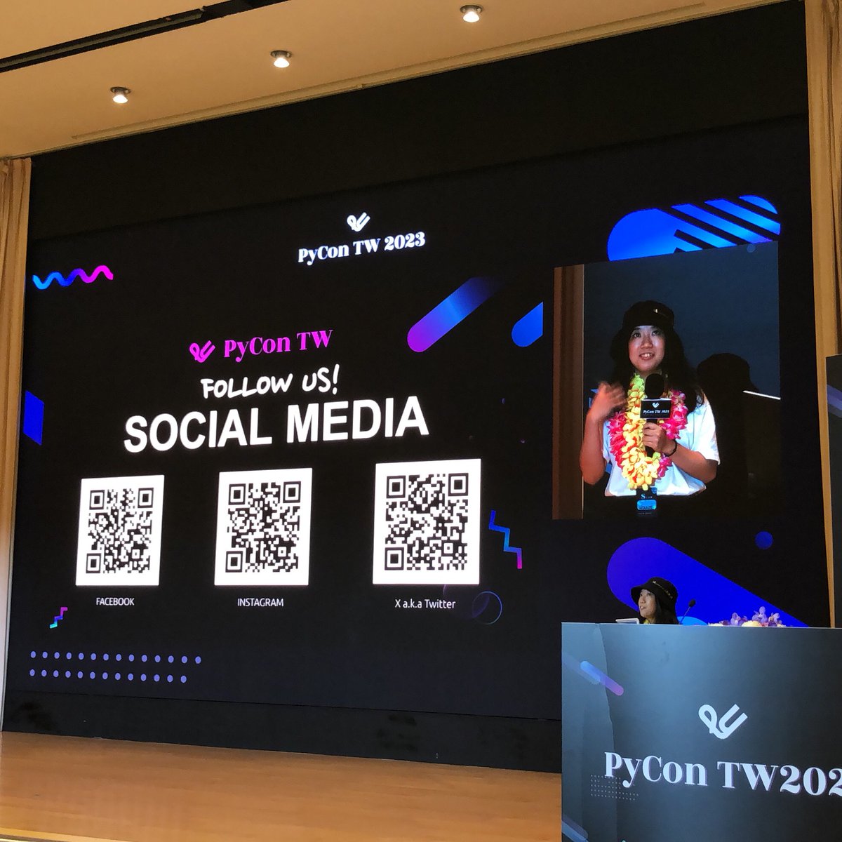PyConTW's tweet photo. X aka Twitter #PyConTW2023 https://t.co/CtUVcRvrGd