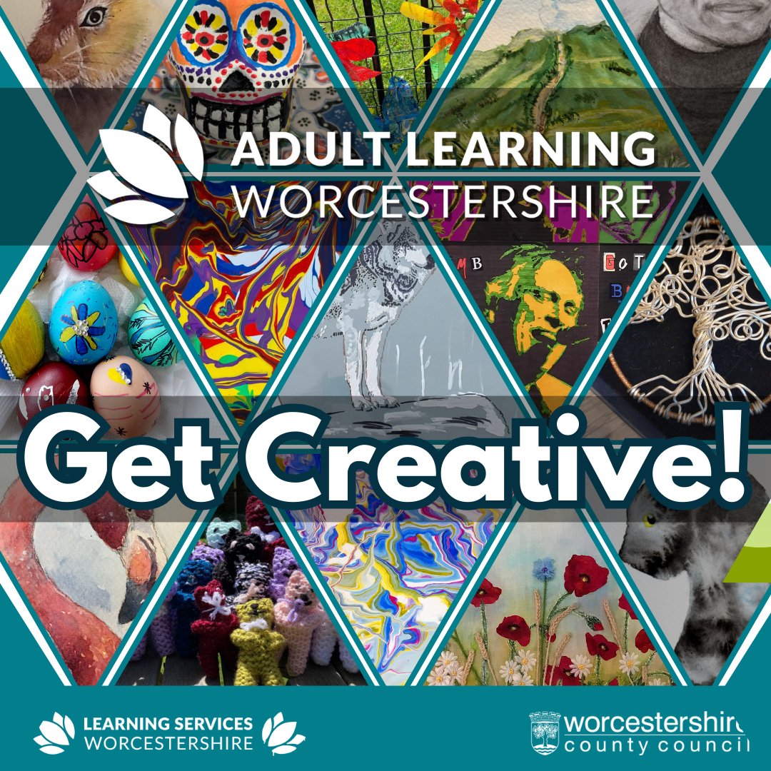 worcscc's tweet photo. Looking for a way to express yourself? @AdultLearnWorcs  have launched new #CreativeStudies courses starting in Sept. that cover art, craft, writing + wellbeing.

Flip through our catalogue &amp; pick a course for you! https://t.co/vf9EqeMdBu

#ItsYourTurnToLearn #CreativeStudies https://t.co/nxE4XqdwC4