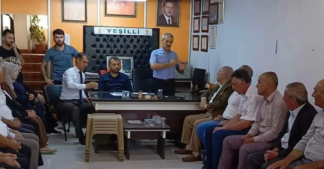 Vahapalma's tweet image. Koordinatörümüz Sayın Orhan Karasayar'ın katılımlarıyla AK Parti #Yeşilli İlçe Başkanlığı için temayül yoklamasını gerçekleştirdik.
Hayırlı olmasını diliyoruz.