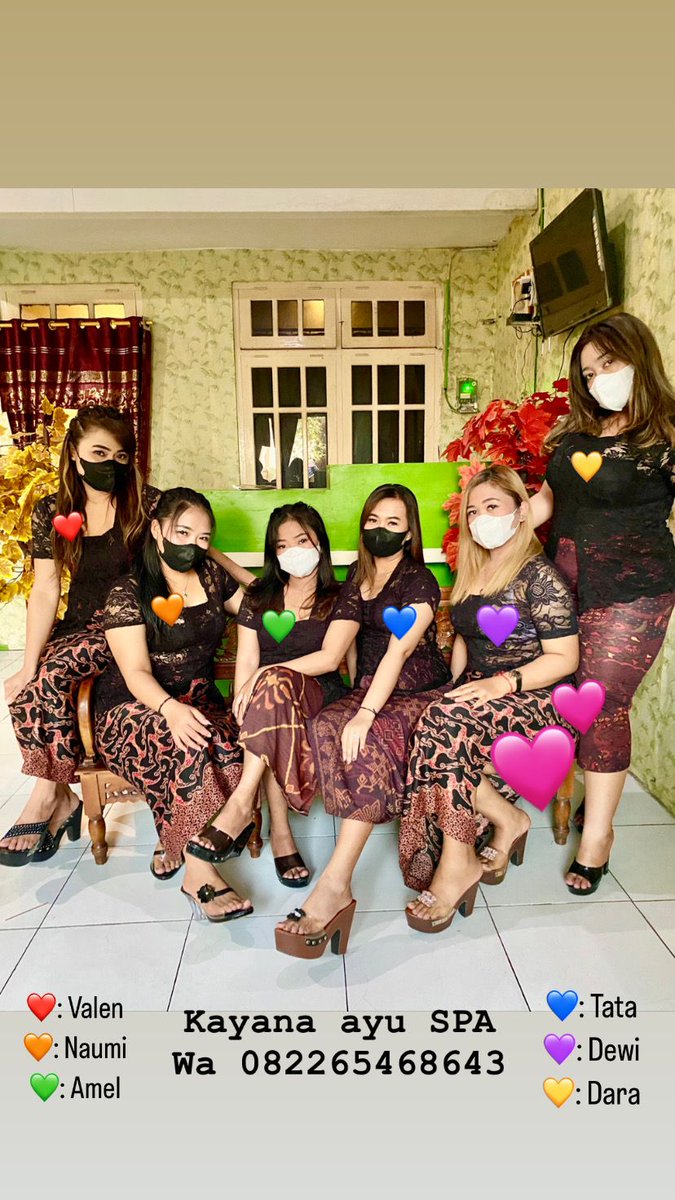 KayanaAyu2's tweet image. Cintaku padamu,aku padamu,pokoknya I ❤️u bosqu.
Ready 6 therapis ayu&quot;,ramah,sopan &amp;amp; keno gae curhat 😍
*Kayana ayu salon&amp;amp;spa*📍 (gmaps)
Jln kabupaten sleman km 3 
(Utara warung bakmi pak gembel/kopi liyud)

Nyambung katresnan WA 082265468643
#pijitjogja,#spajogja,#MassageFullBody