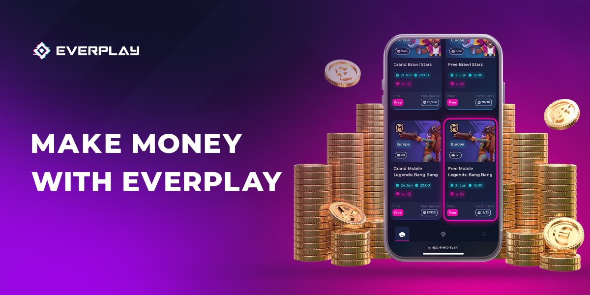 Hey, are you ready? Complete missions on the platform and earn #rewards!

Find tasks on the website in the 'Missions' section, top up your balance, and dive into #battles 🎮

Play, win, and earn with EVERPLAY.

🔗 app.everplay.gg