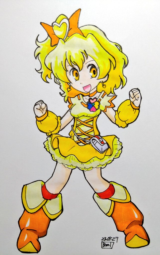 山吹祈里 「#とびきりのイエローを魅せて下さい2枚しかねぇけどごめんあそばせ 」|bael38のイラスト