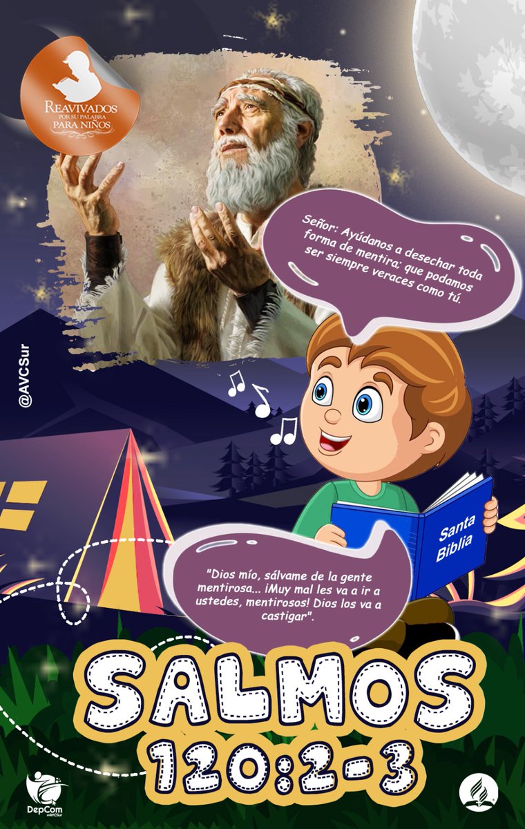 AVCSur's tweet photo. Esta es una queja😣 contra la mentira y los dichos malos de la gente contra Dios👑. El angustiado salmista🤴🏼buscó a Dios👑 en oración🙏🏼ferviente y Él👑 le respondió.

Salmos 1️⃣2️⃣0️⃣ enseña lo importante que son las palabras, lo que uno dice🗣️ puede hacer mucho bien👍🏼o mucho mal👎🏼. https://t.co/XrSIBA5RWK