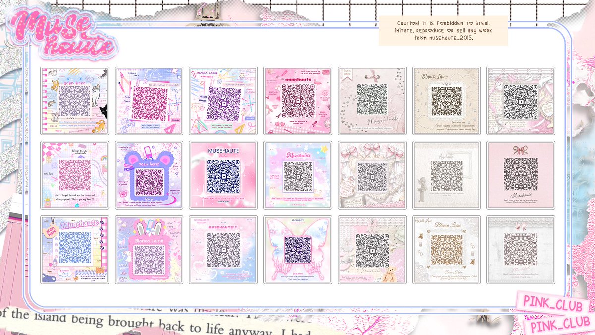 musehaute's tweet photo. help repost/rt, thank you!  ꒰⁠ 🎀 ៸៸ ׂ ꒱  

blanca’s new pink closet will be open tomorrow (04/09) @ 10AM <3 if you lookin forra qr deco and layout, let’s stalkie my catalogue below with affordable price. let’s toss me with your form order!

#zonauang https://t.co/gD67s3gDTm