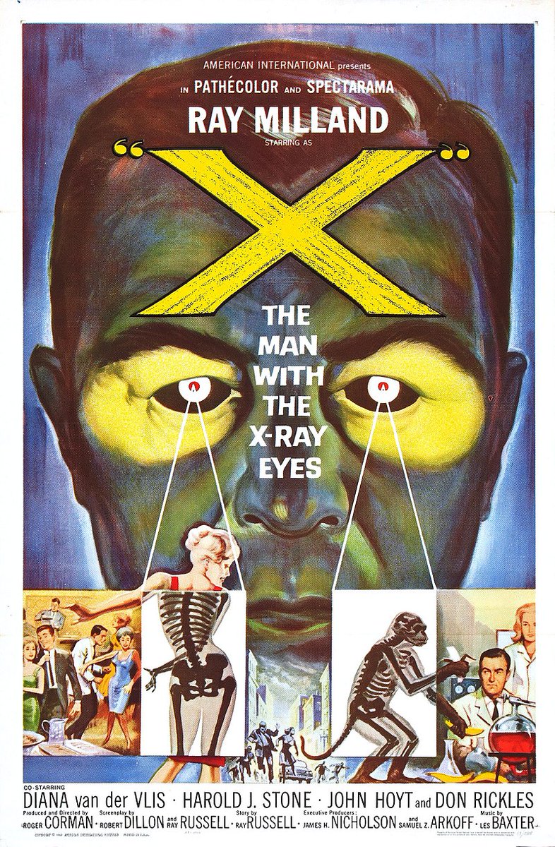 #CultMovies #TheManWithTheXRayEyes #RogerCorman