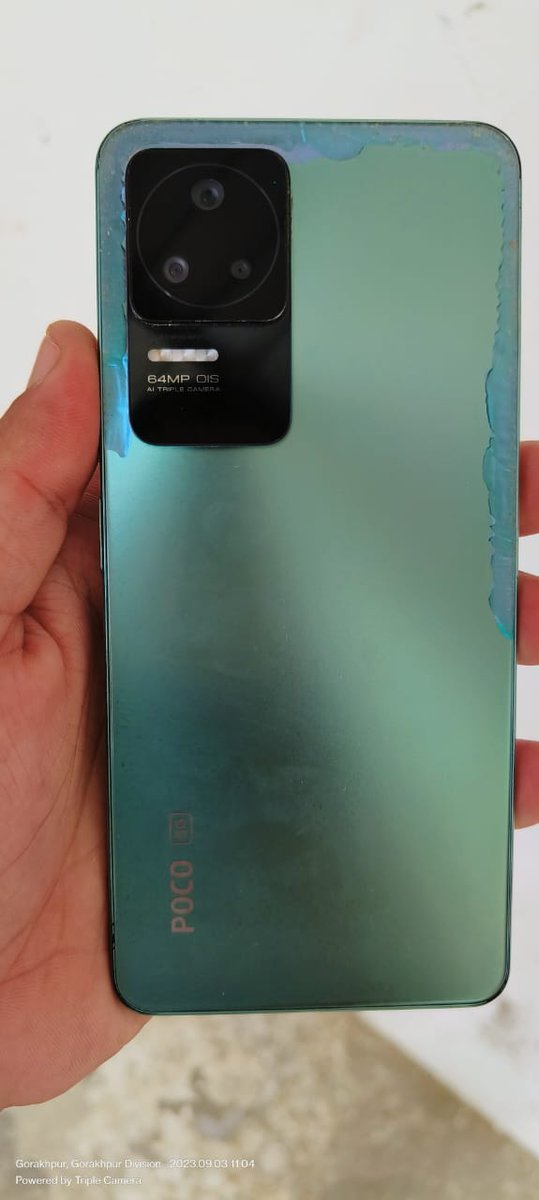 My Poco F4 back panel colour changing problem issue and my phone under warranty. So please solve my query. 
<a href="/IndiaPOCO/">POCO India</a> 
<a href="/POCOGlobal/">POCO</a> 
<a href="/POCOSupport/">POCO India Support</a> 
<a href="/Himanshu_POCO/">Devdas</a>