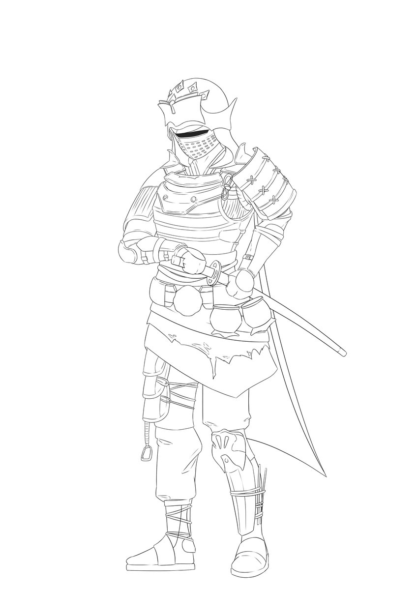 Lines are done and dusted, next step is the inking.

#art #destiny2 #destiny2art #destinyart #wip