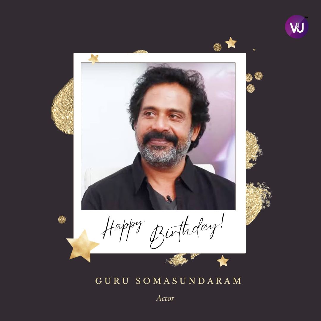 Birthday Wishes to Actor #GuruSomasundaram ☺️🎂💐

#HBDGuruSomasundaram 
#HappyBirthdayGuruSomasundaram 

Warm Regards 
Team @v4umedia1 & @RIAZtheboss