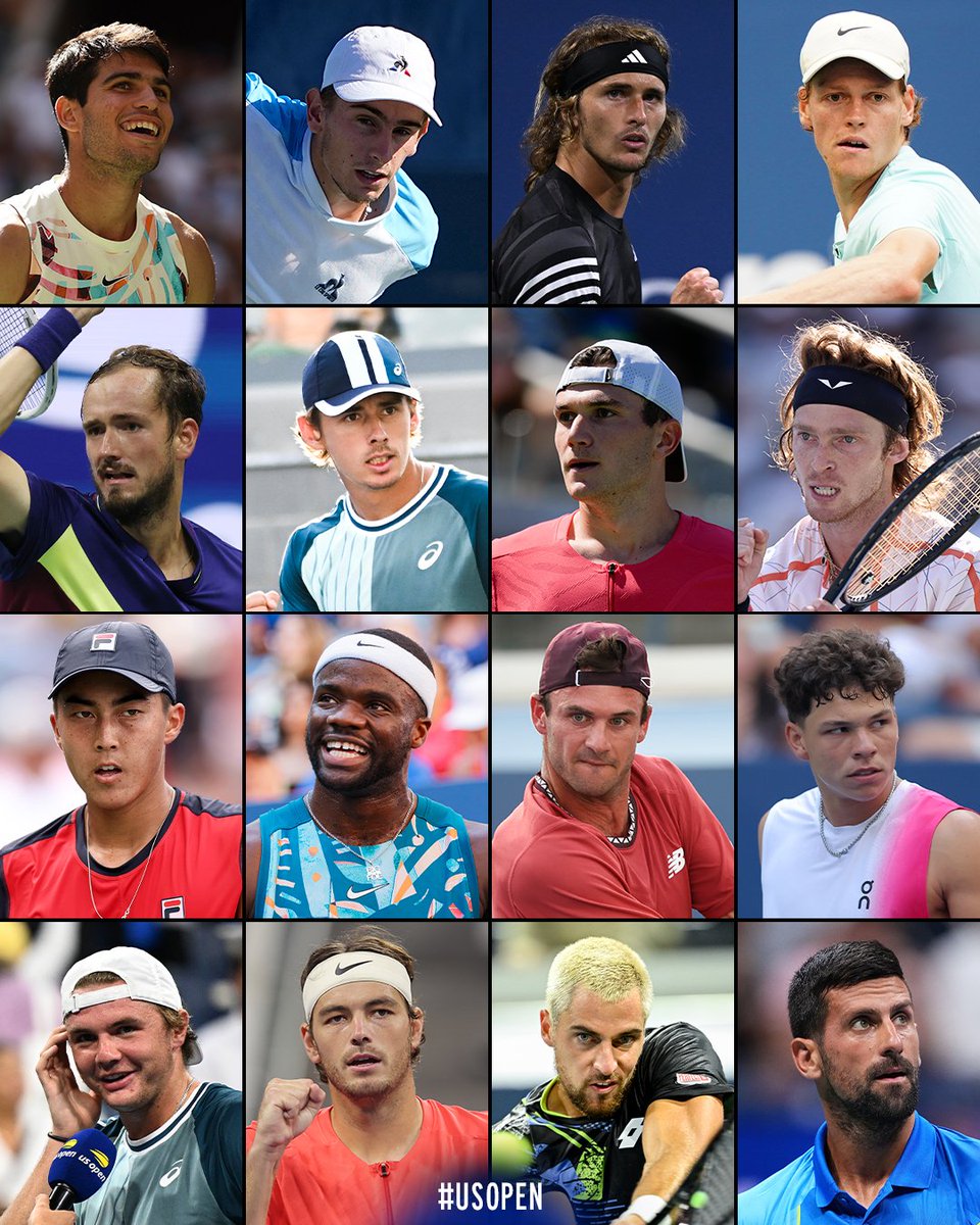 usopen's tweet photo. Week 2 is set.

THIS IS GONNA BE GOOD. https://t.co/N5LJxMGnhY