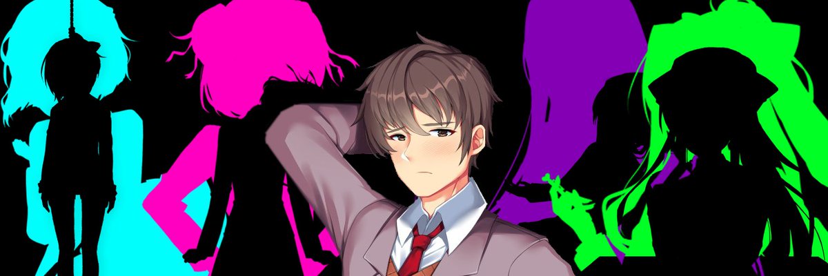 HERWH1MSMYM1ND's tweet photo. 「何者かになれるとしたら、どうすれば本当に何者かになれるでしょうか？」

"How can you truly be somebody.. if you can be anybody?"

[The Fractured Self-Insert Born Anew.]

#DDLCRP #MFRP https://t.co/w72xyyRIz9