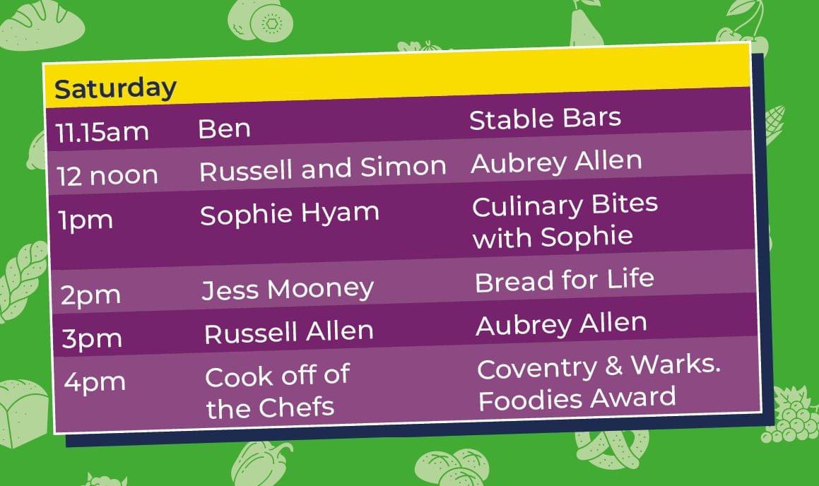 sophie_hyam's tweet photo. Anyone coming to 
Leamington Spa Food Festival?
If so pop along and say Hi on Saturday 9th when I’m cooking up a storm on the Chef’s Stage at 1 o’ clock.

@LeamFoodFest 
@LoveLeamington 

#Leamfoodfest 
#LoveLeam https://t.co/1lcEVbEe0n