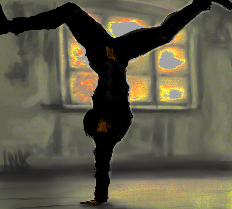 InkonstantGeist's tweet photo. Gojo and Toji breakdancing, inspired by Scarlxrd's music video for his song "MISS ME?"

Ain't no fucking rest for the wicked

Gojo's move is straight from a screenshot, but Toji's handstand I modified https://t.co/yMgijPkwus